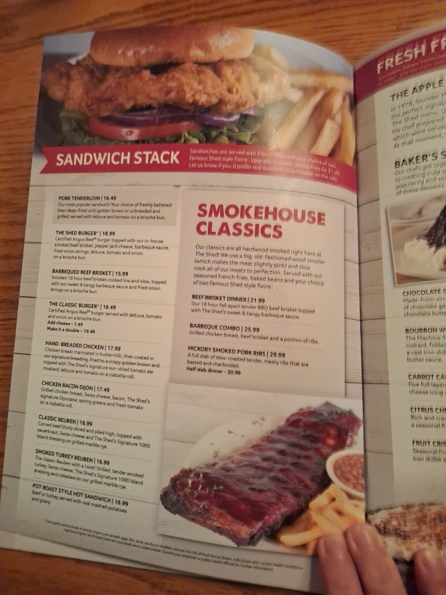 Machine Shed Restaurant Menu - Image 3